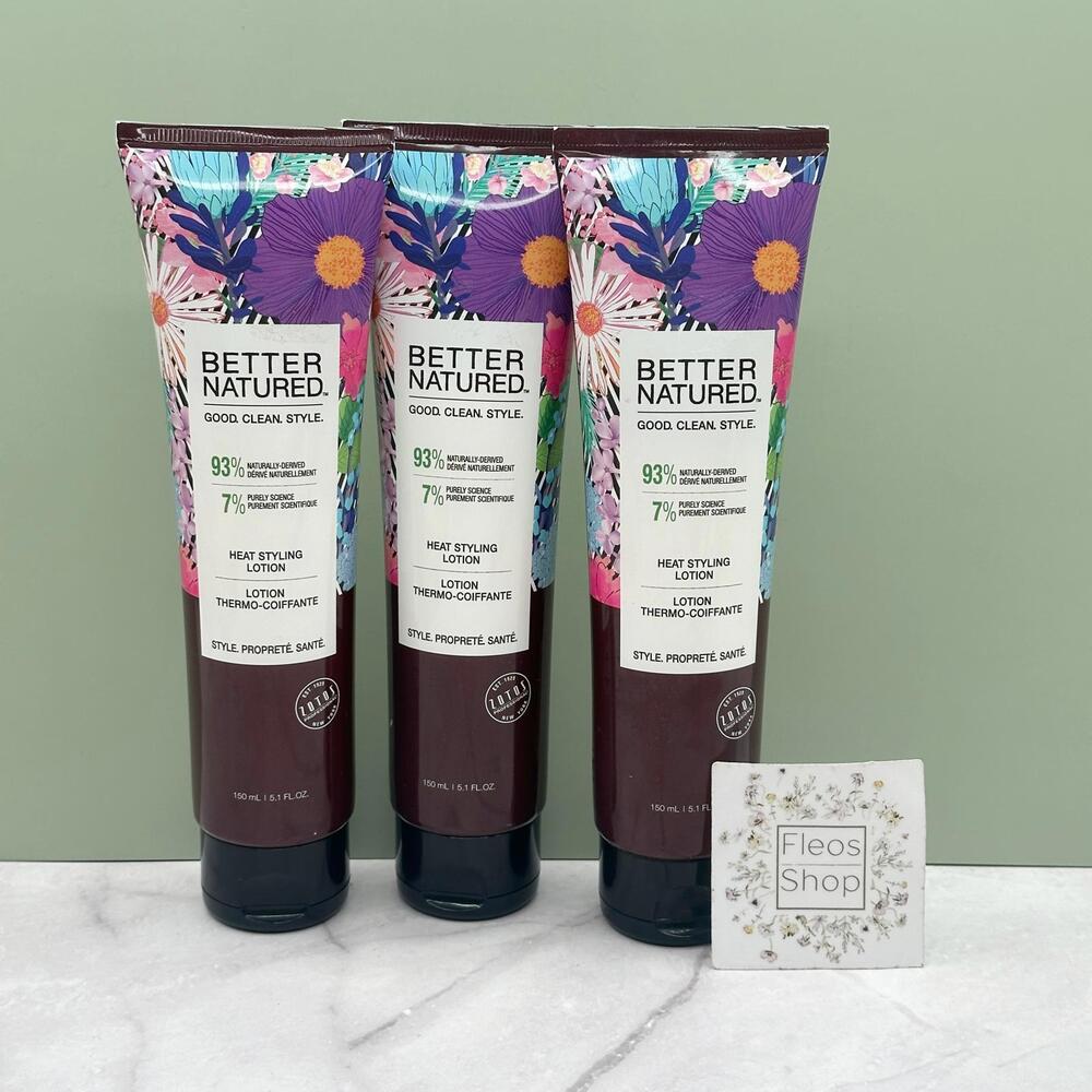 Better Natured Heat Styling Lotion 3-PACK